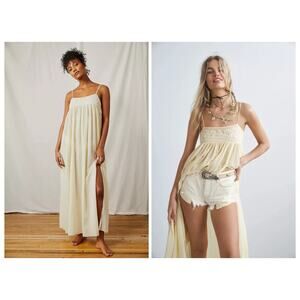 Intimately Free People Confidently Lost Maxi Slip Dress Coverup XS
